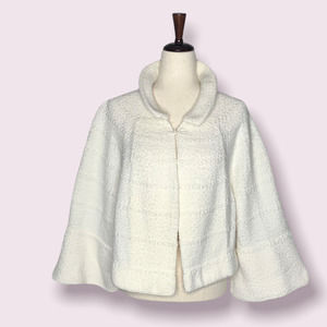 Vintage Hand Knit Open Cardigan